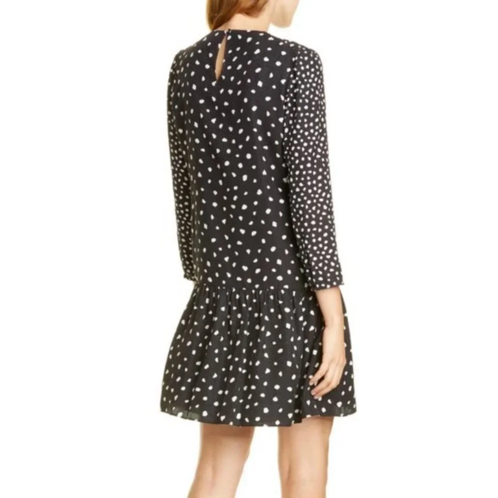 Rebecca Taylor Silk Viscose Long Sleeve Dress